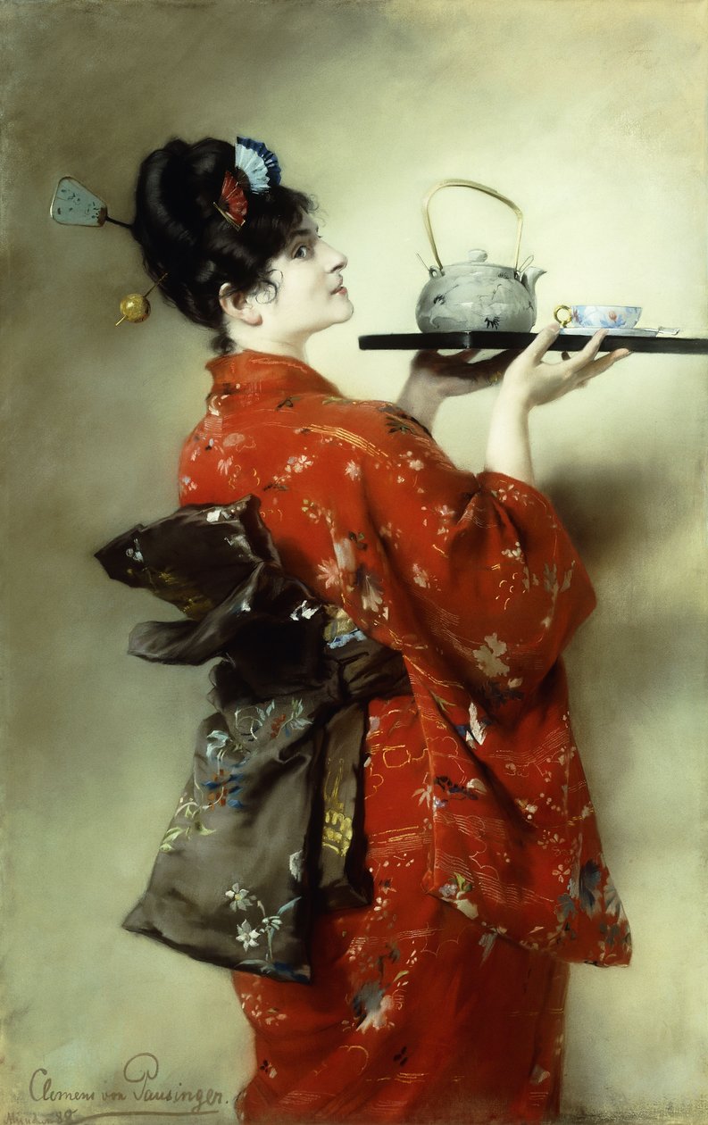 Den japanske dame; Japanerne af Clemens von Pausinger