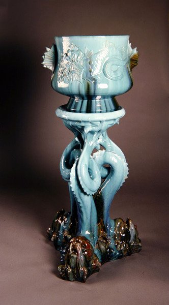 Komplet Dauphin (keramik) af Clement Massier