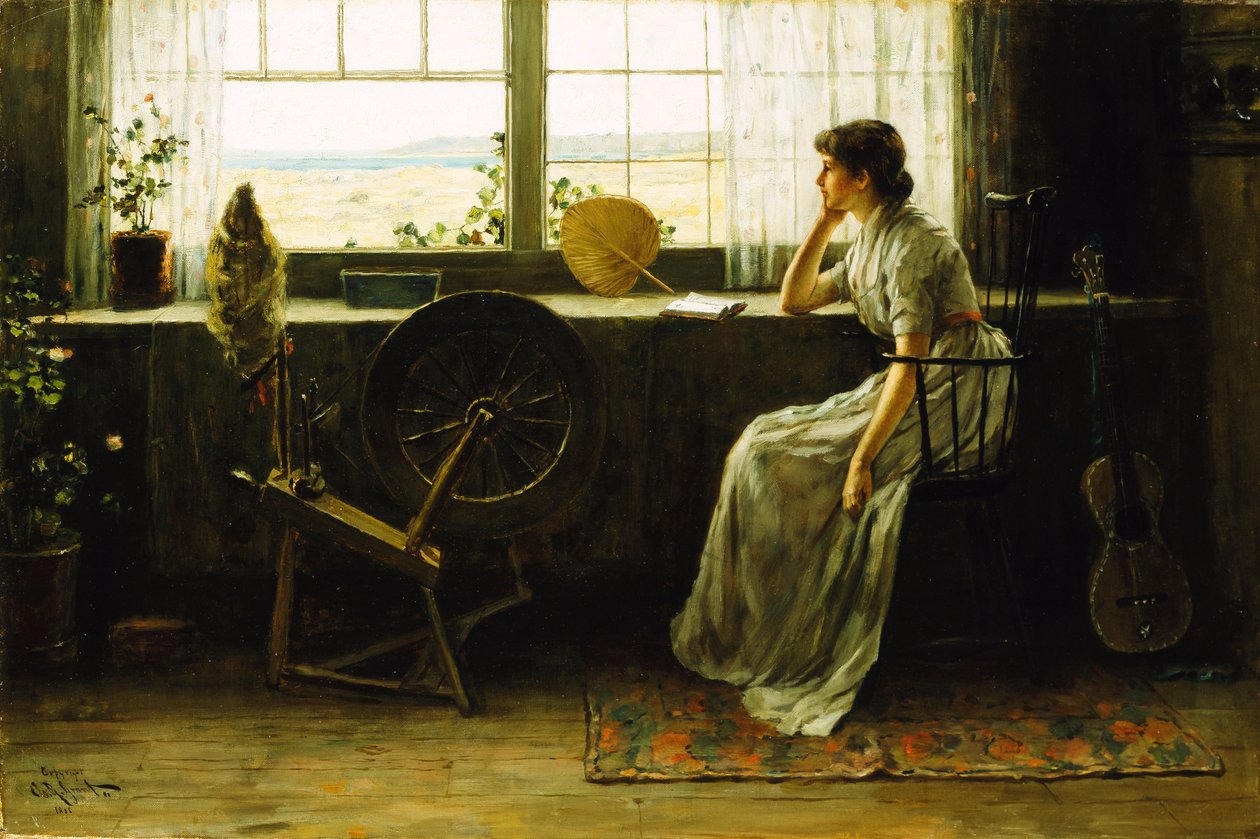 Venter, 1885 af Clement Rollins Grant