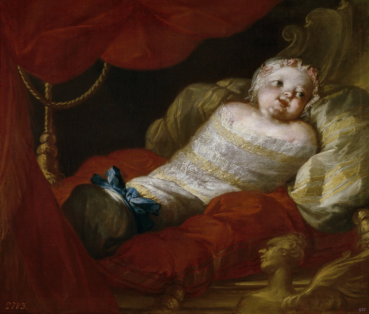 Infanta Isabella af Bourbon, prinsesse af Napoli af Clemente Ruta