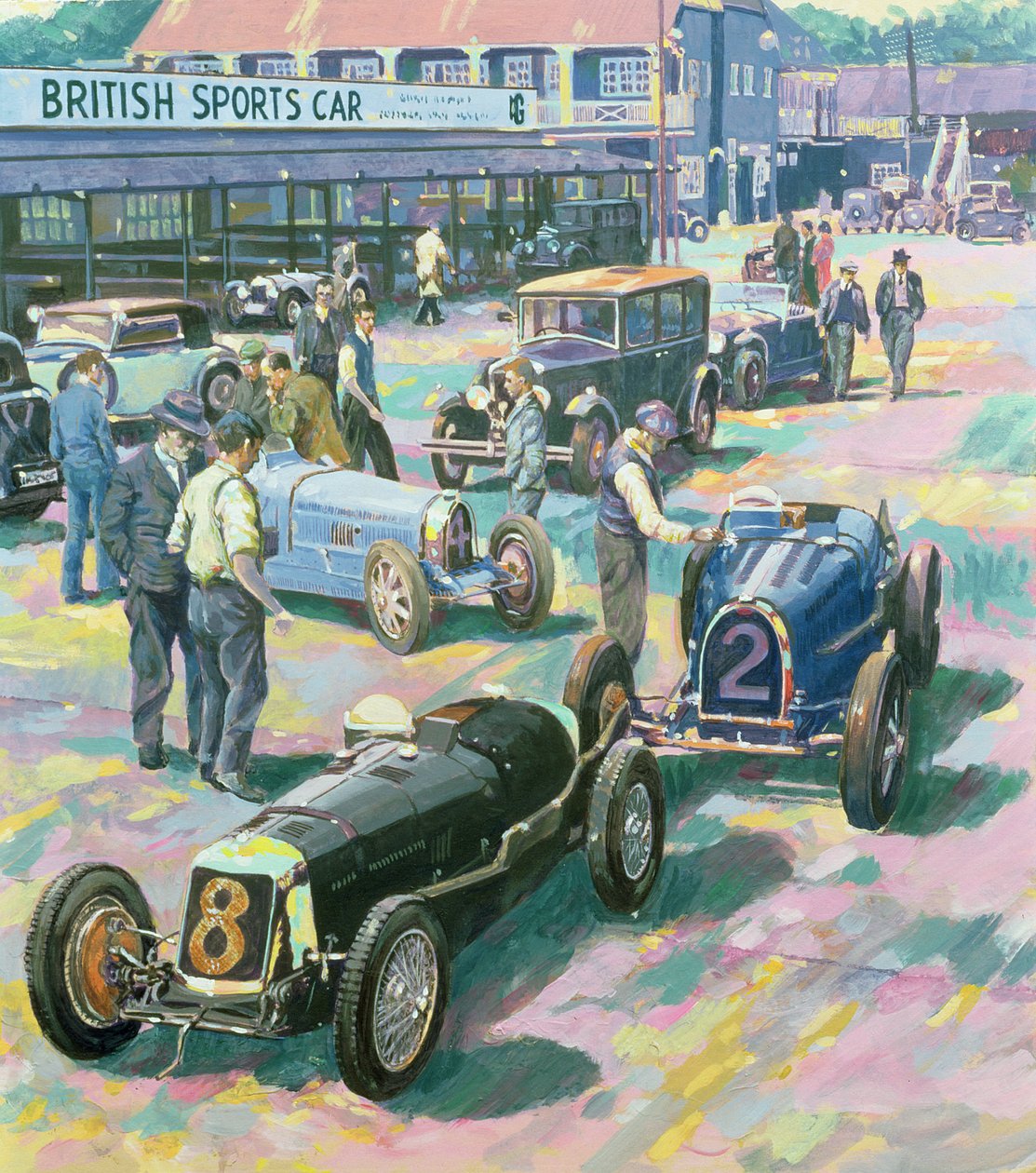 Brooklands Heyday af Clive Metcalfe