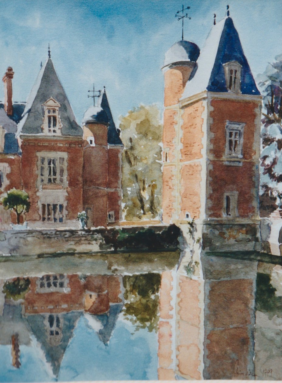 Le Bruel, 2006 (akvarel) af Clive Wilson