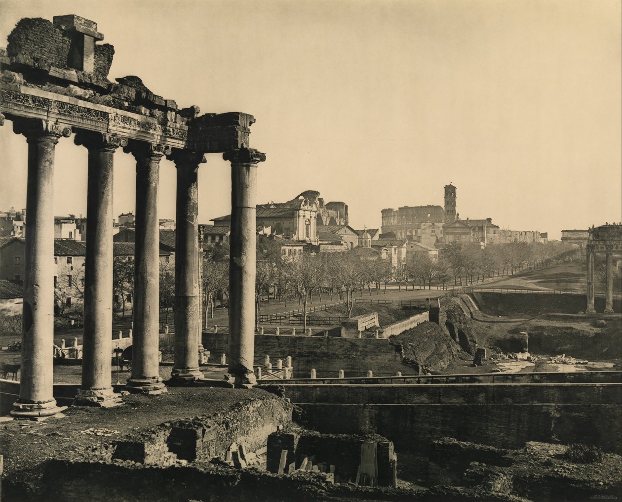 Forum Romanum af Clément and Co.