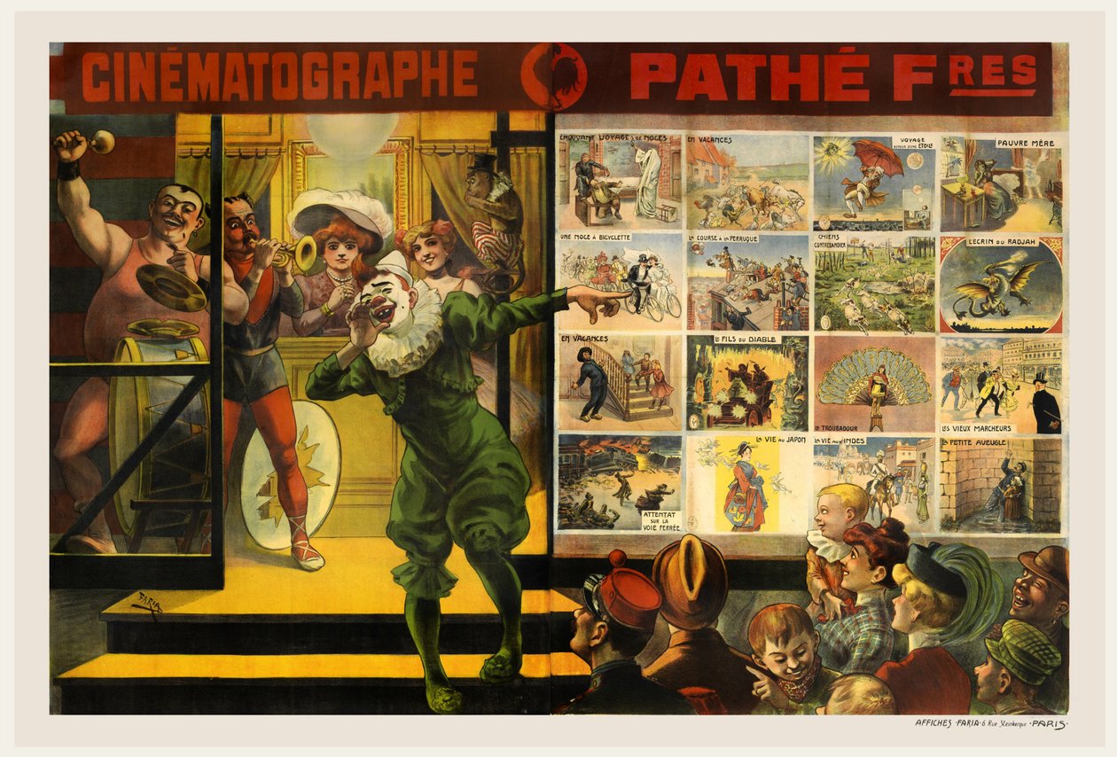 Pathé-biograf, 1906. af Cândido de Faria