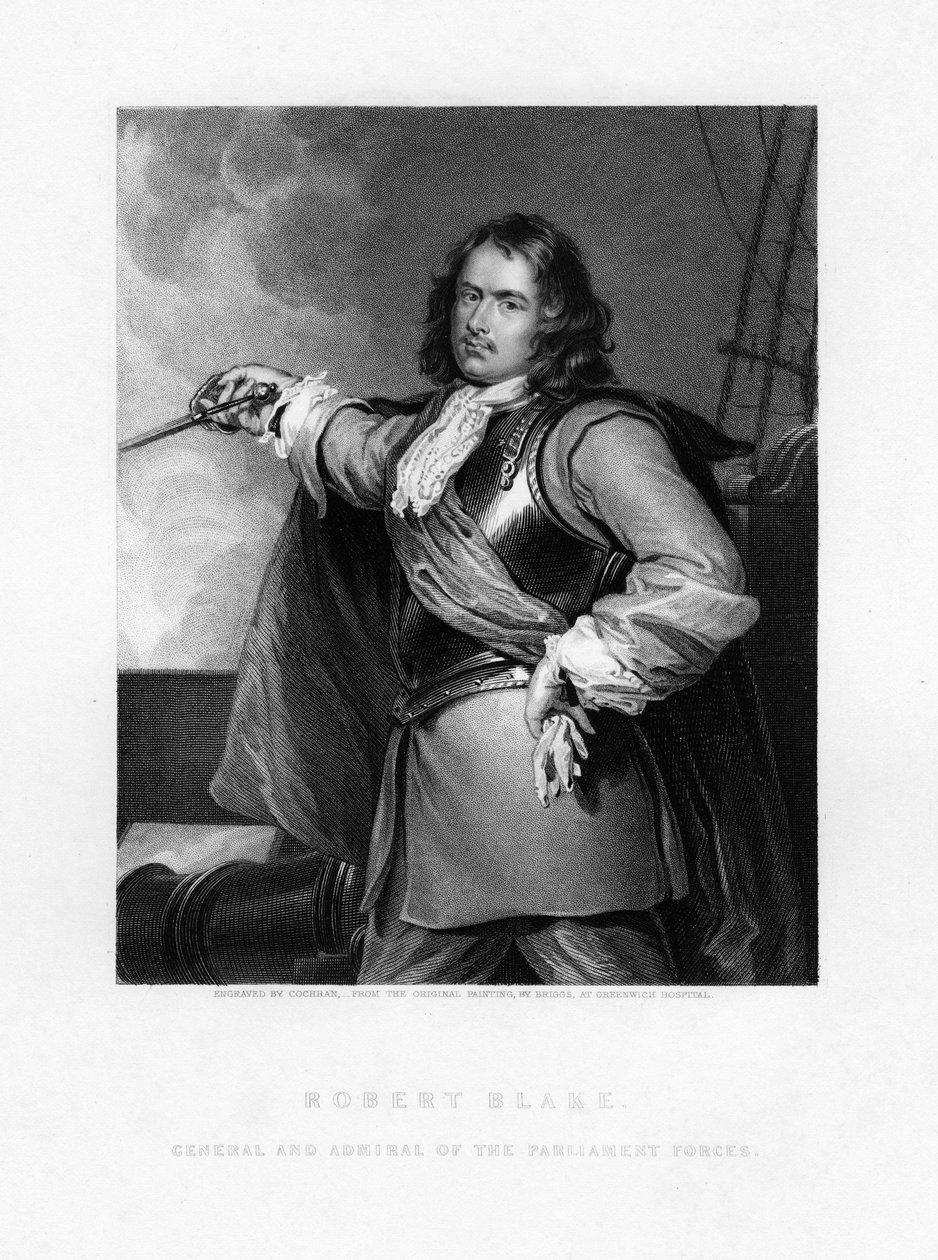 Robert Blake, engelsk admiral, 1836 af Cochran