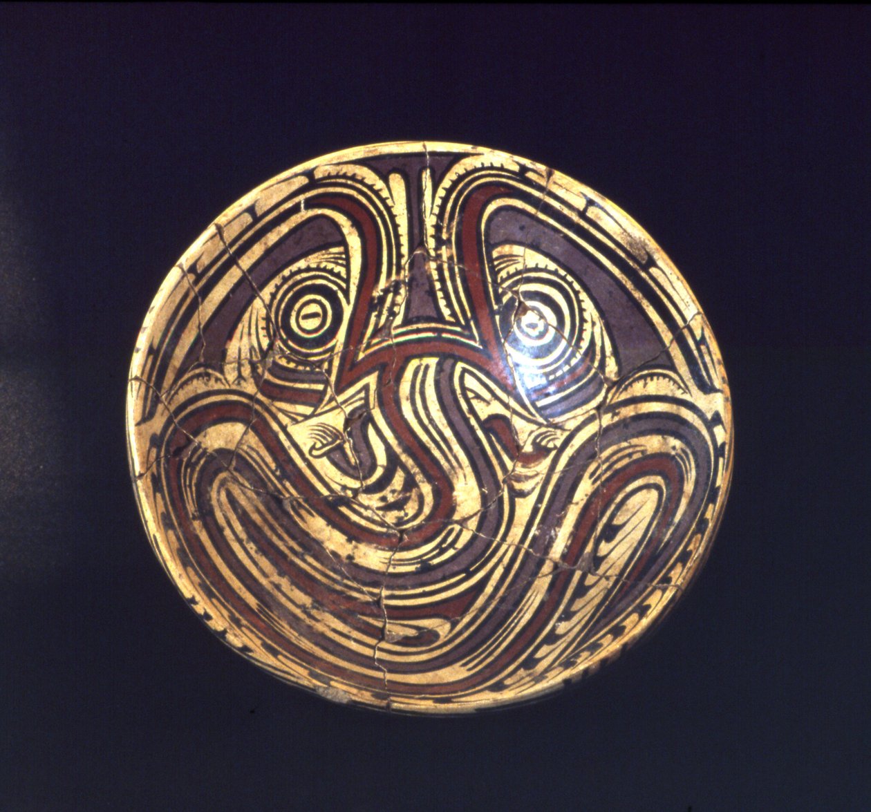 Sokkelplade, Tidlig Cocle-fase, 700-800 AD (keramik) af Cocle Culture