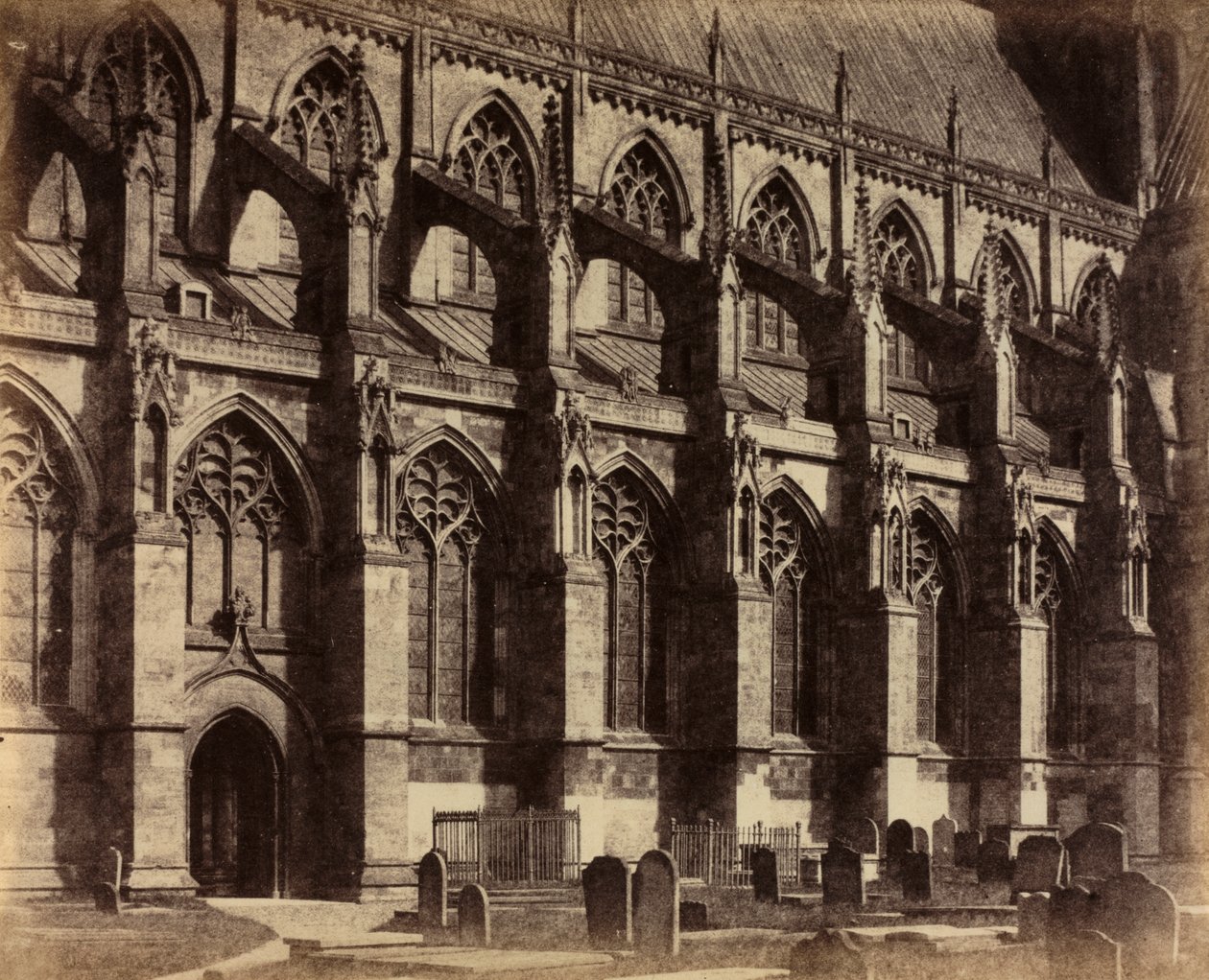 South Side Beverley Minster af Col. Alfred Capel Cure