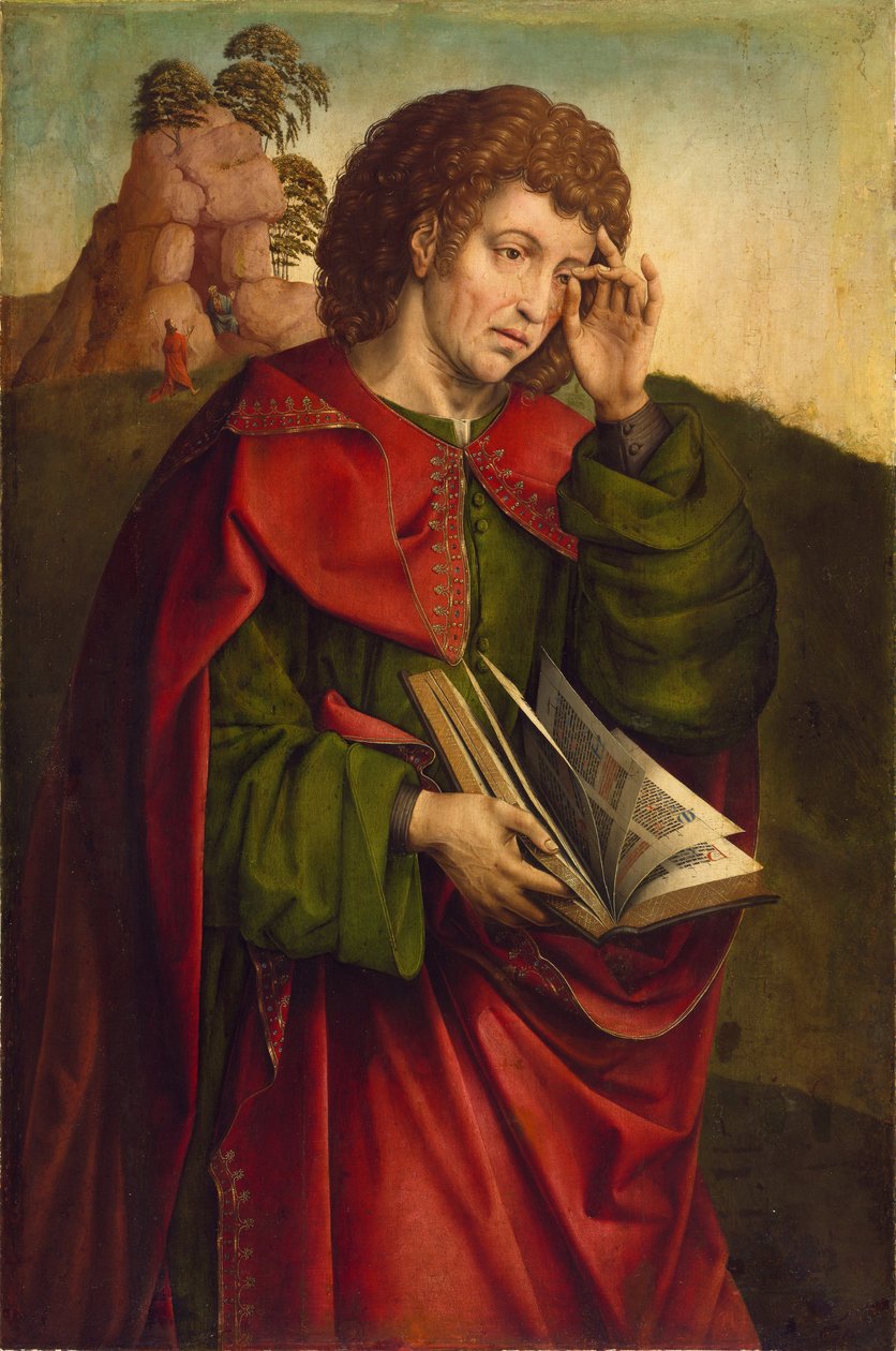 Sankt Johannes evangelisten græder af Colijn de Coter