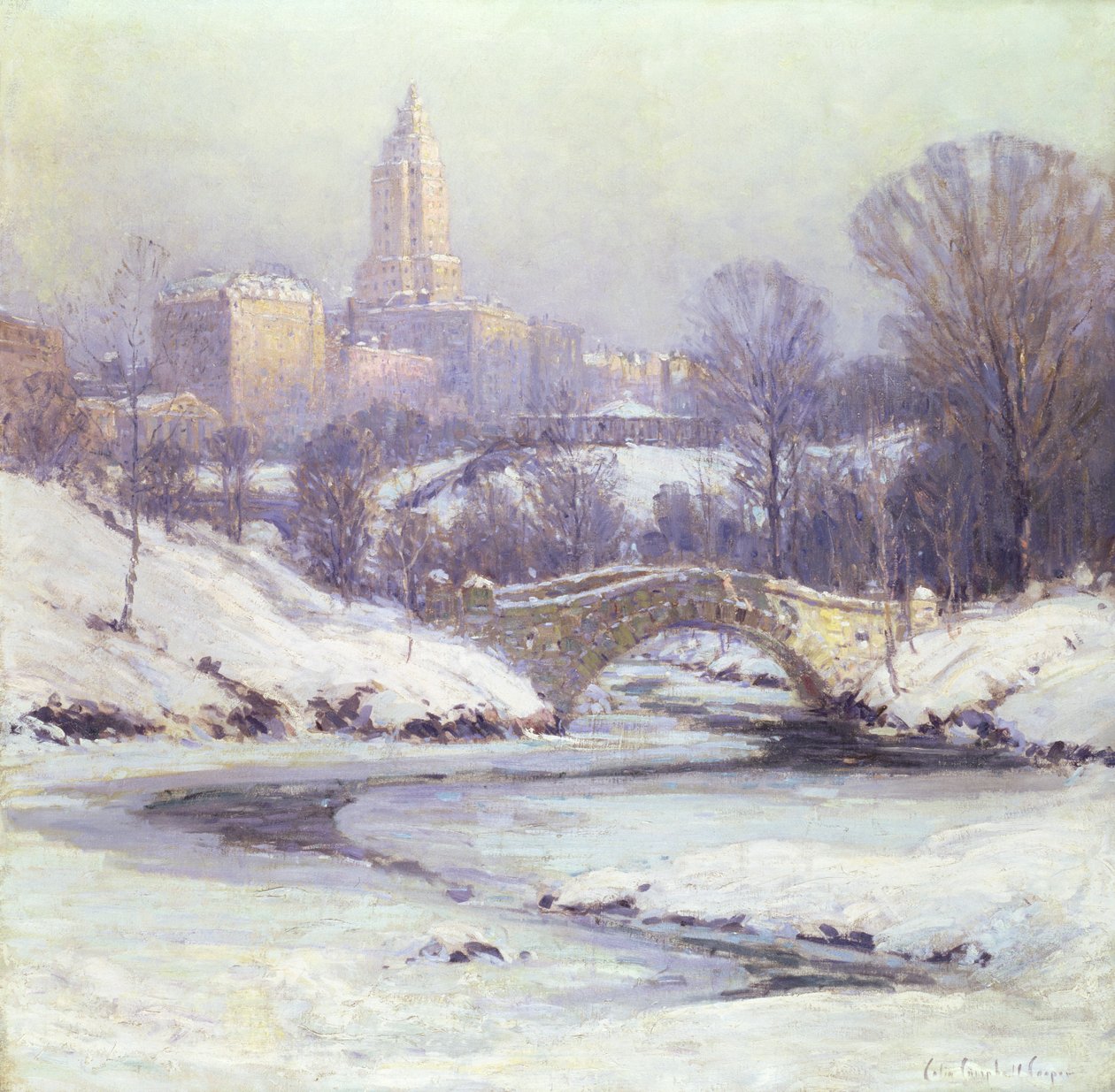 Central Park af Colin Campbell Cooper