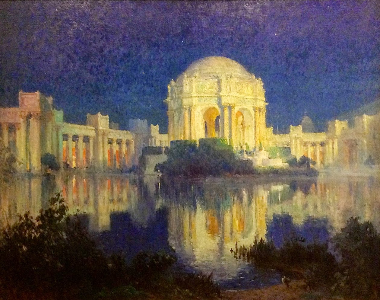 Palace of Fine Arts, San Francisco af Colin Campbell Cooper