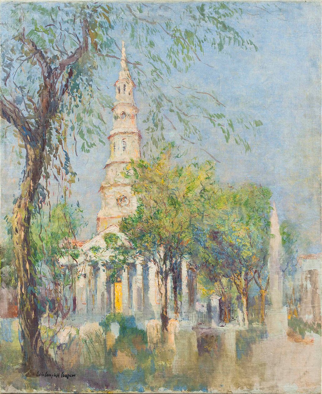 Saint Philips Church, Charleston af Colin Campbell Cooper