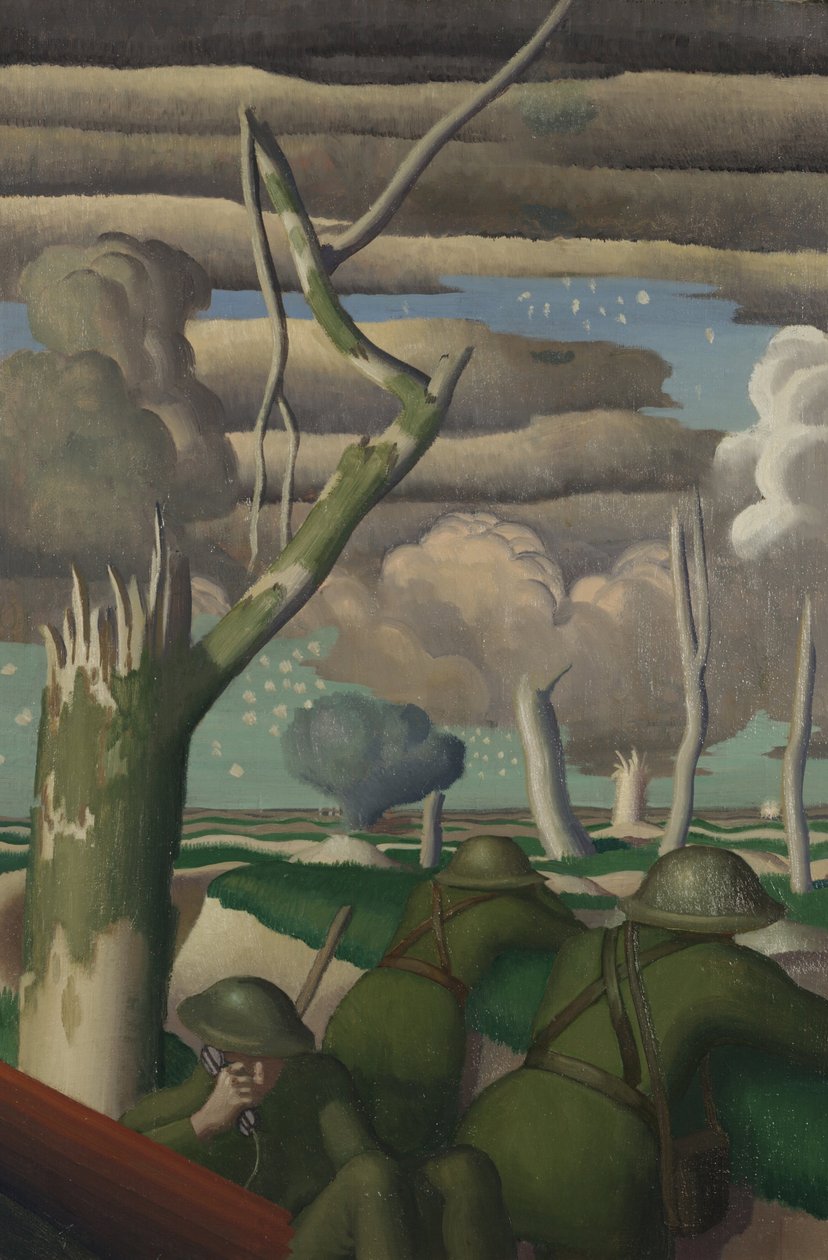 Observation af ild af Colin Unwin Gill