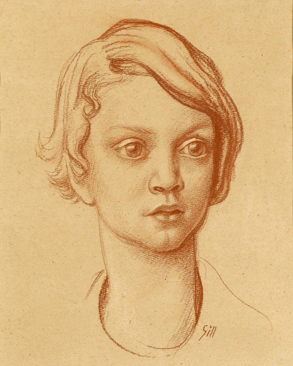 Portræt af Sue Lethbridge, omkring 1935 af Colin Unwin Gill