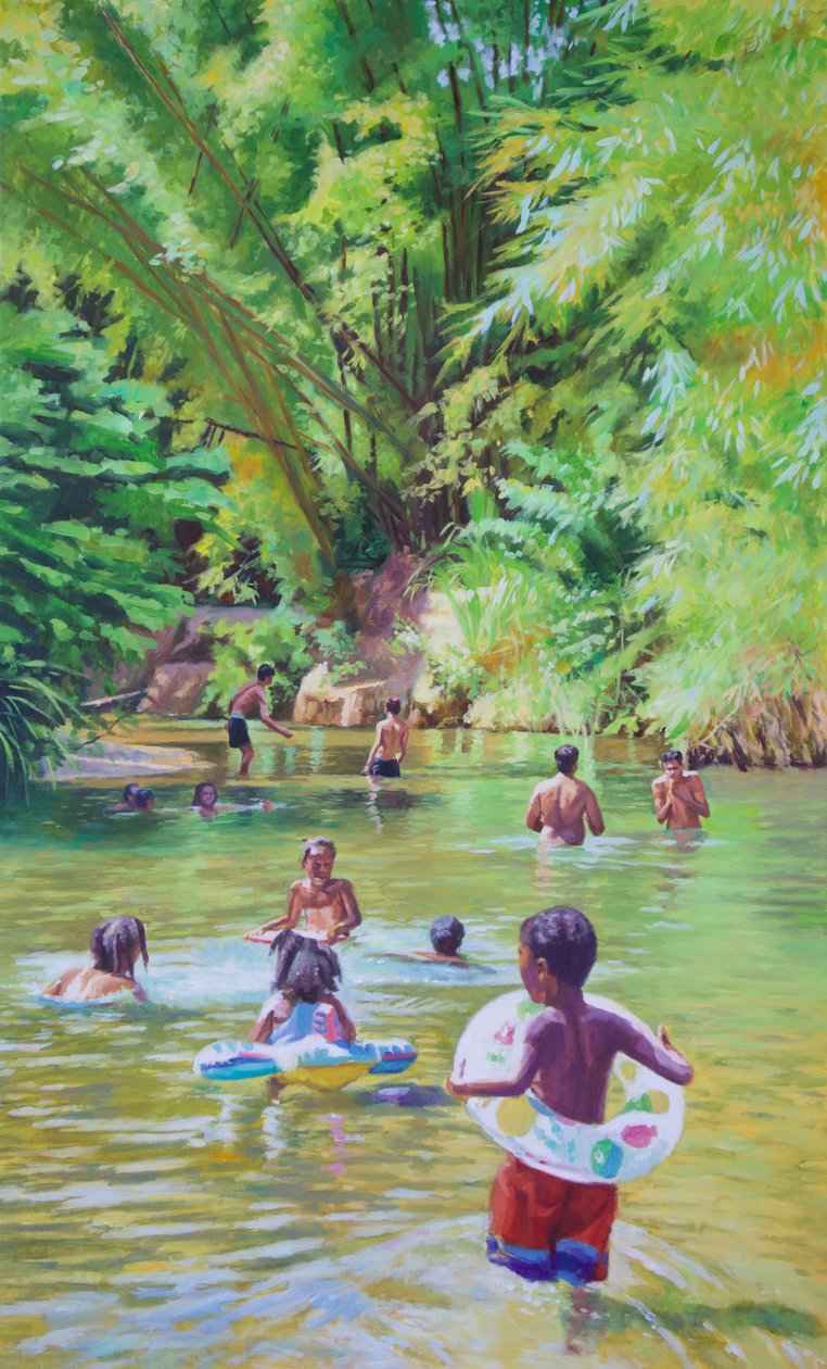 River Lime Sublime, 2020 af Colin Bootman