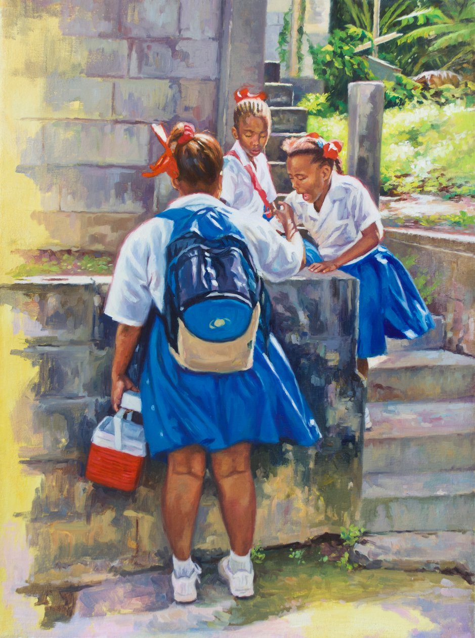 Skolepige drillerier, 2019 af Colin Bootman
