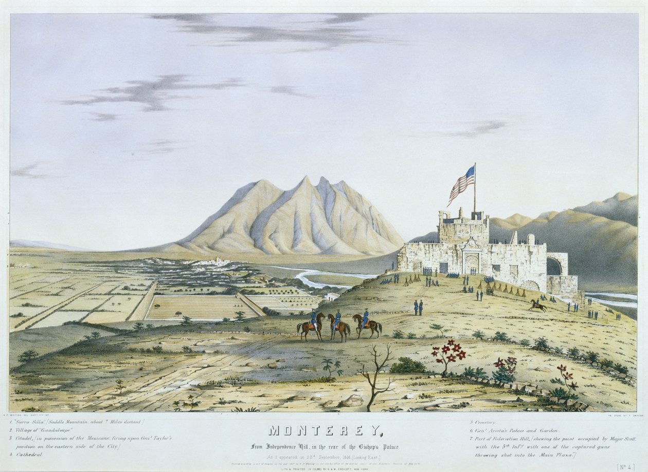 Monterey, fra Independence Hill, bag Bishop