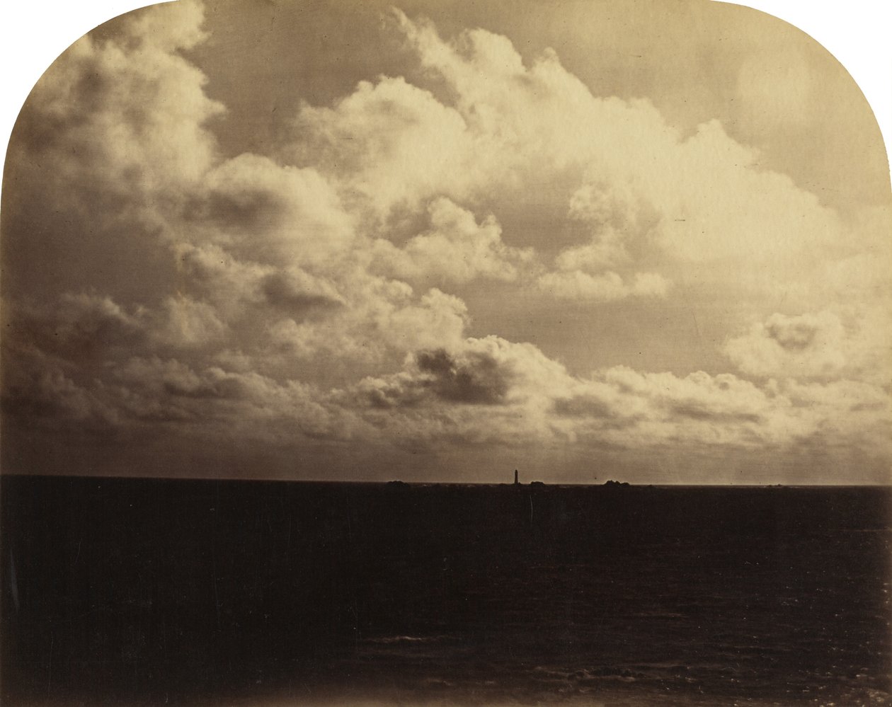 En stærk brise, flyvende skyer, ca. 1863 (foto) af Colonel Stuart Wortley