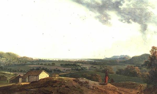 En vestindisk udsigt af Colonial School