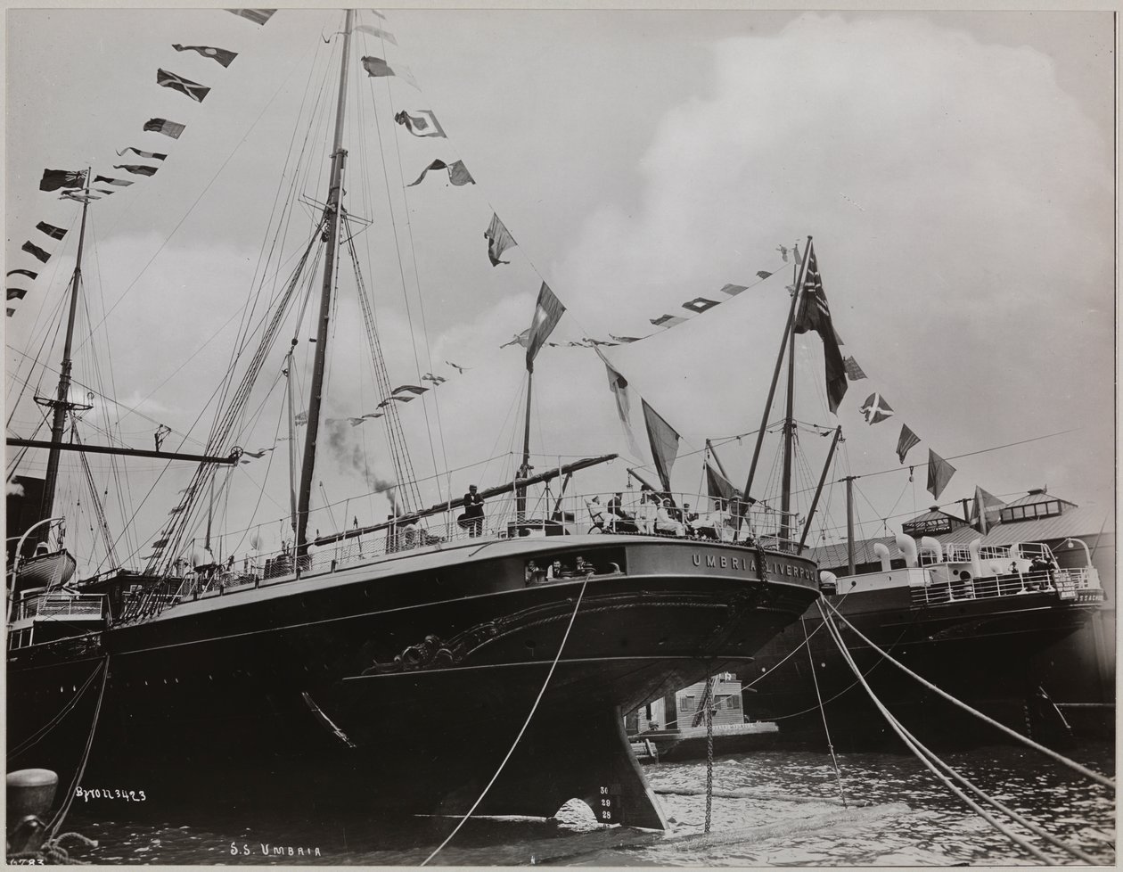 S.S. "Umbria", Cunard Line af Company Byron