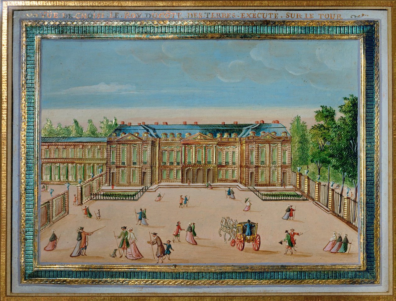 Chateau de Choisy nær Paris, Frankrig af Compigne Compigne