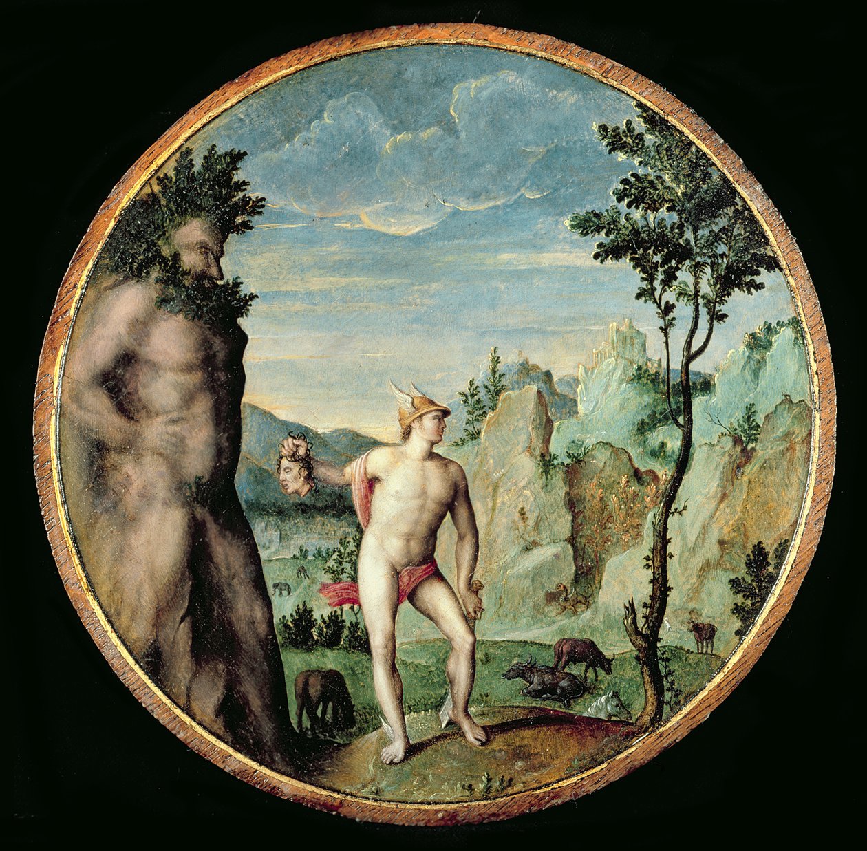 Perseus gør atlas til sten af Congnet