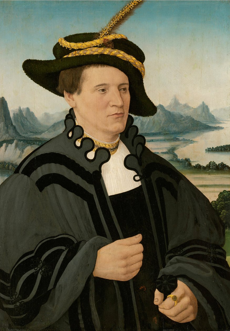 Portræt af Fridrich Rorbach, 1532. af Conrad Faber von Creuznach