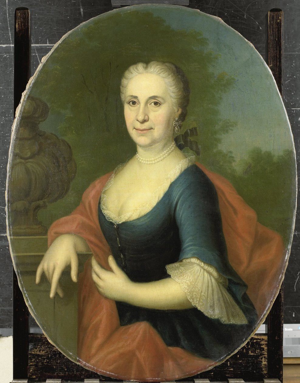 Cornelia van Schuylenburgh (1703-84), Hustru til Diederik van Bleyswijk af Conrad Kuster
