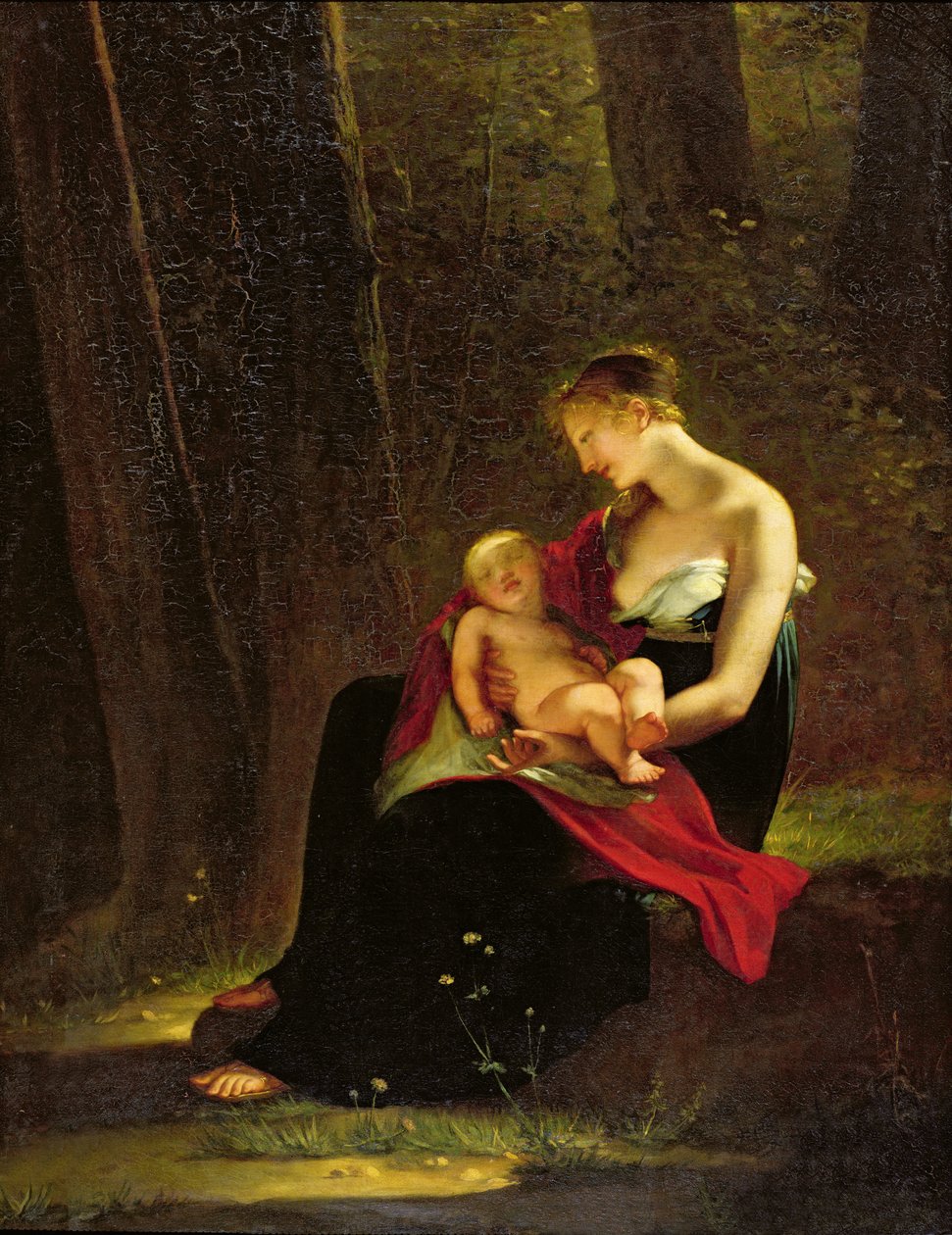 Den glade mor af Constance Marie Mayer Lamartiniere