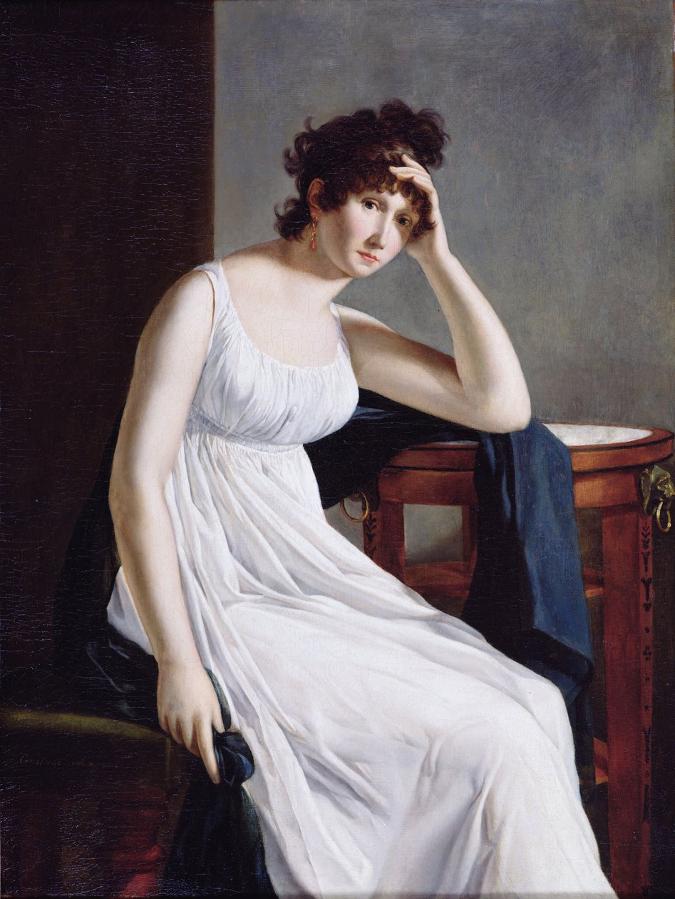 Selvportræt, 1800-tallet af Constance Mayer