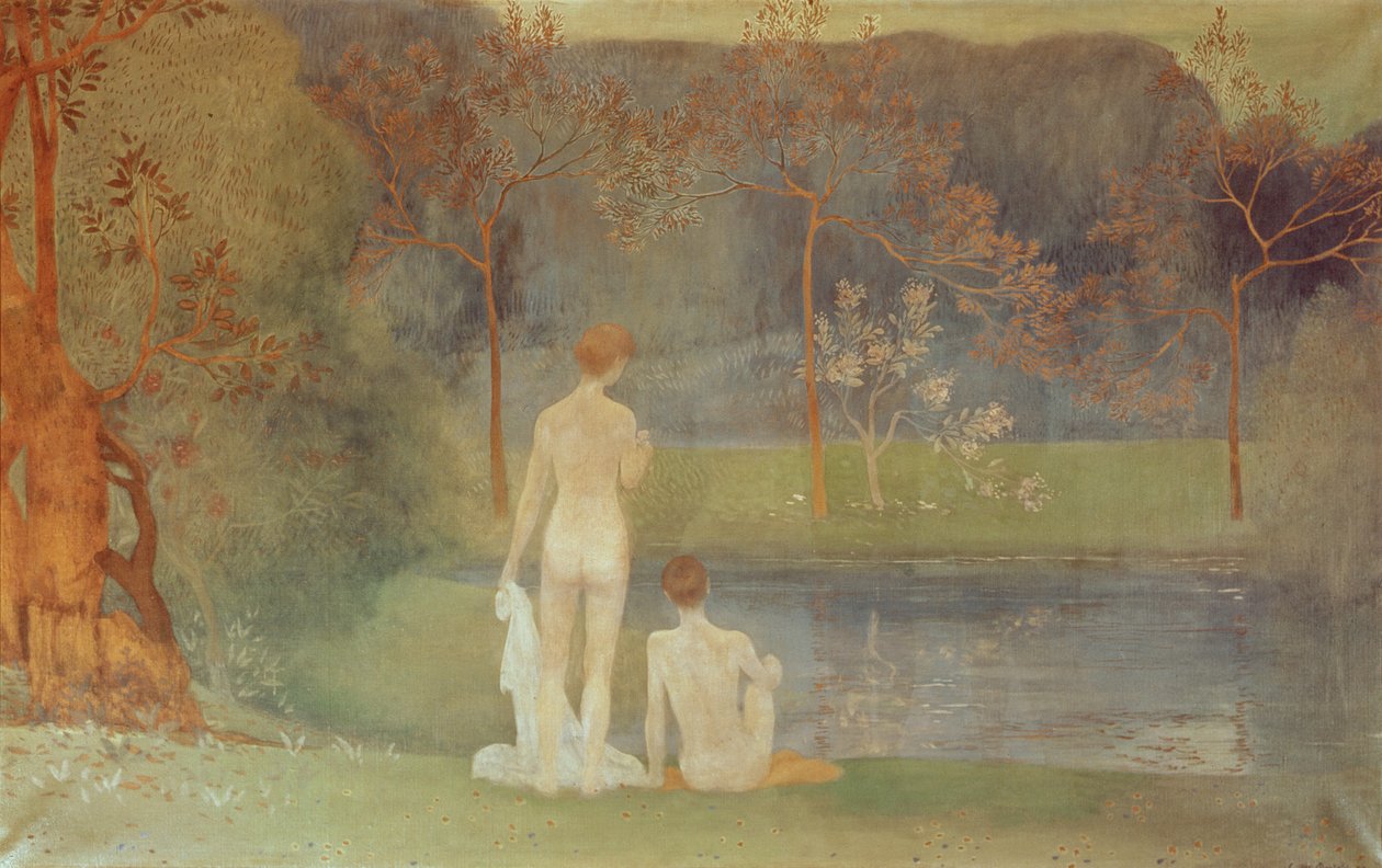Paradisets Have, 1904 af Constant Montald