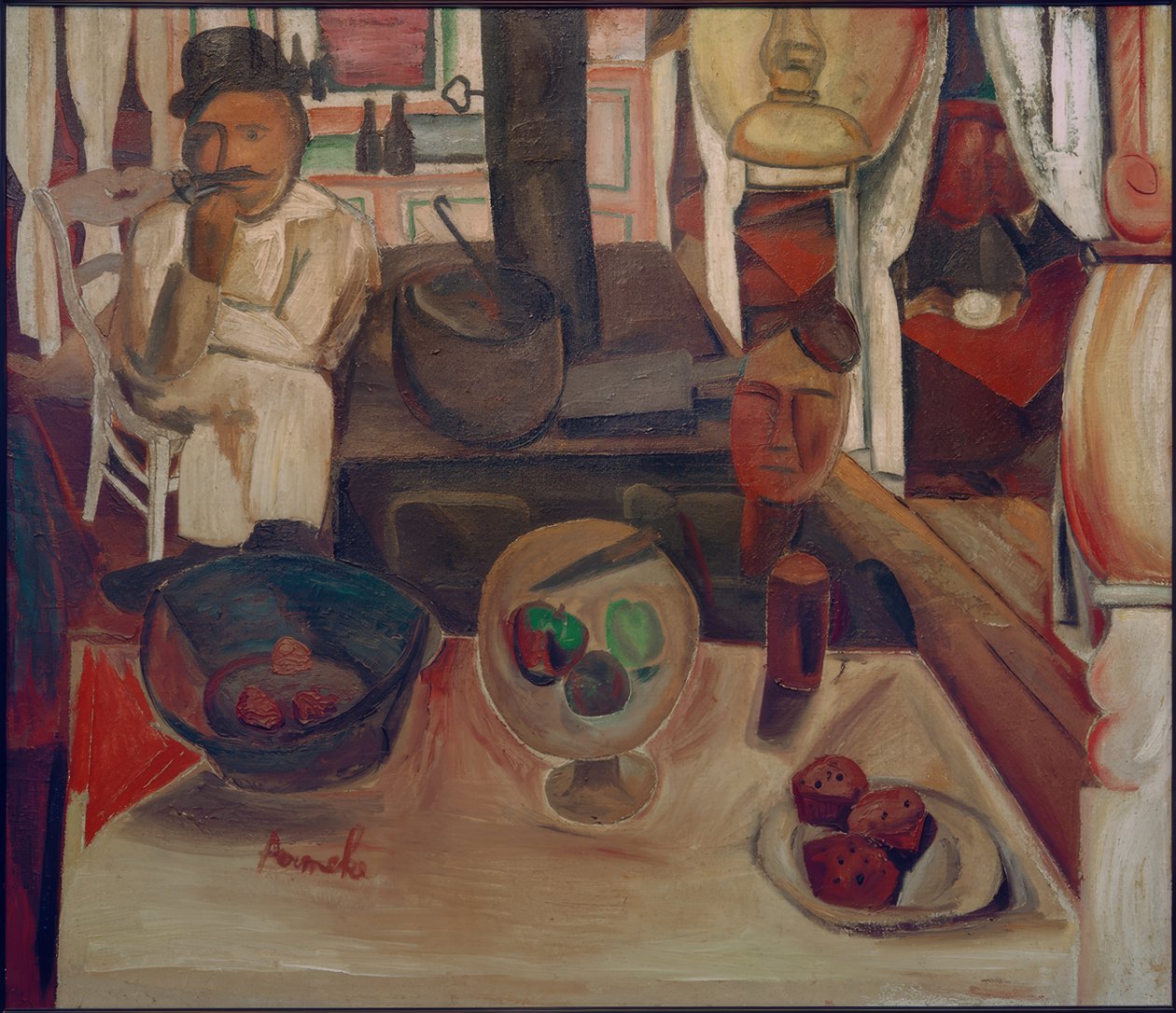 Pommes frites-butikken af Constant Permeke