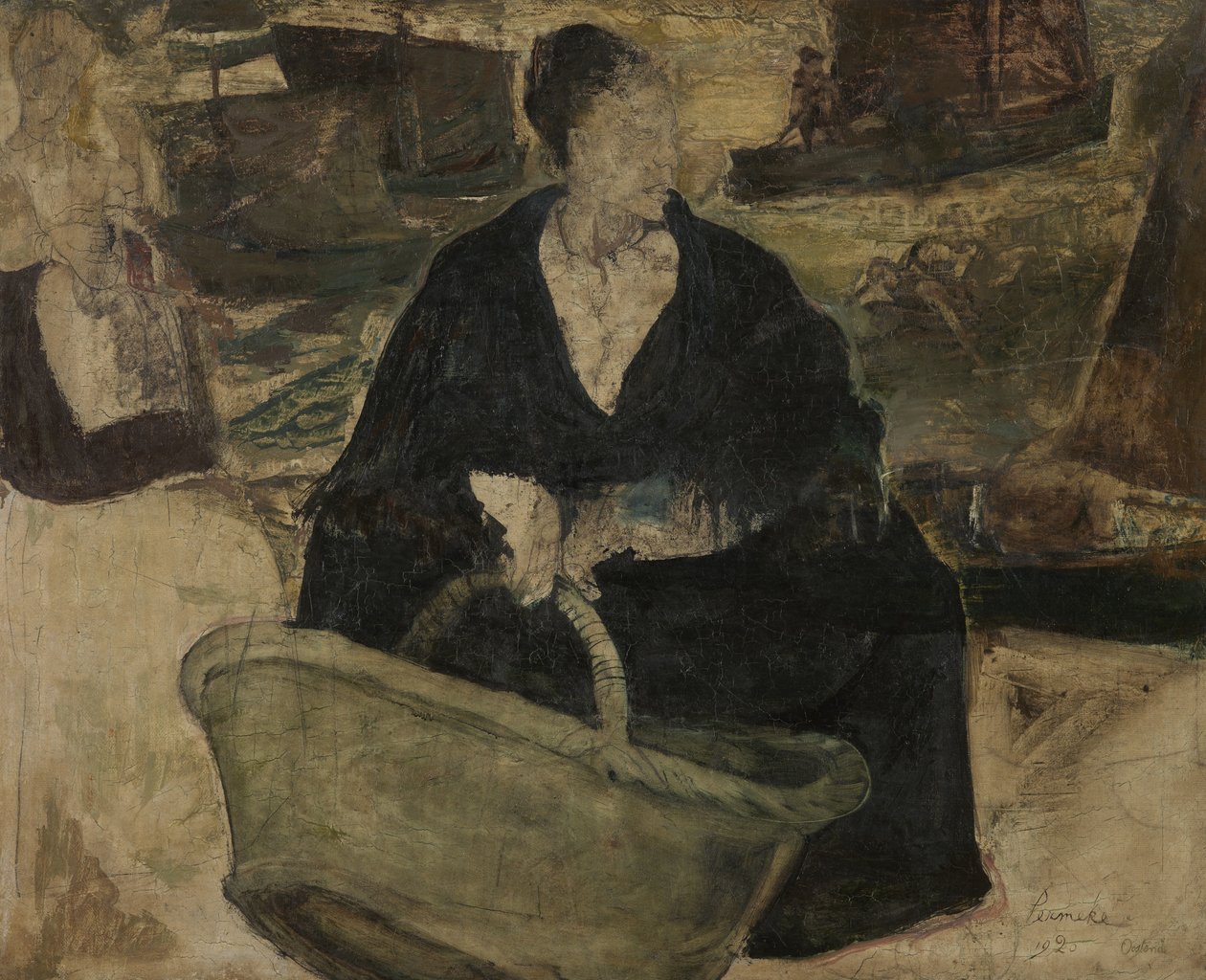 Fiskerkone af Constant Permeke