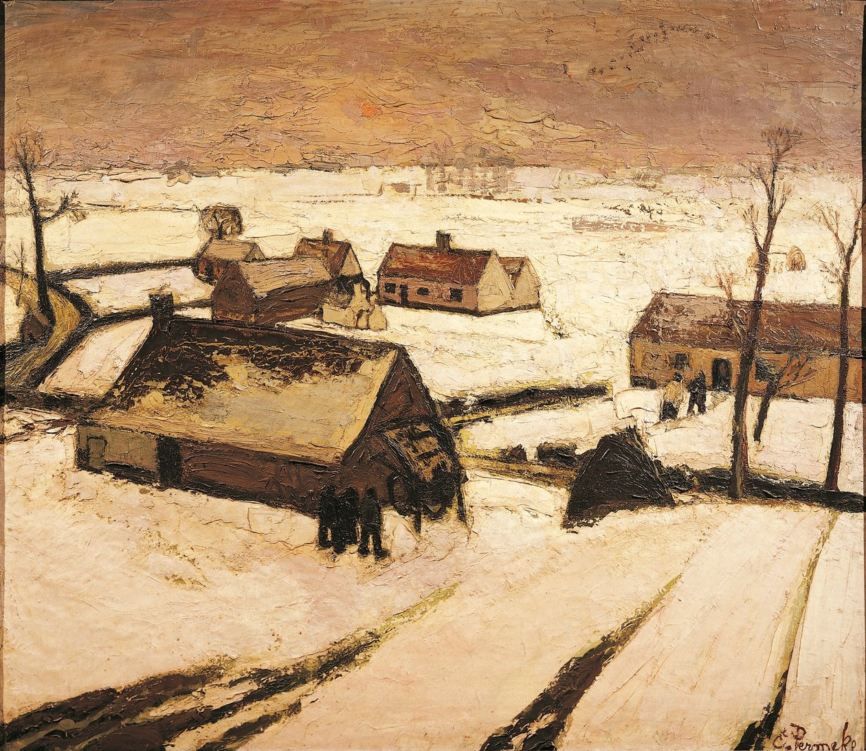 De sidste sakramenter af Constant Permeke