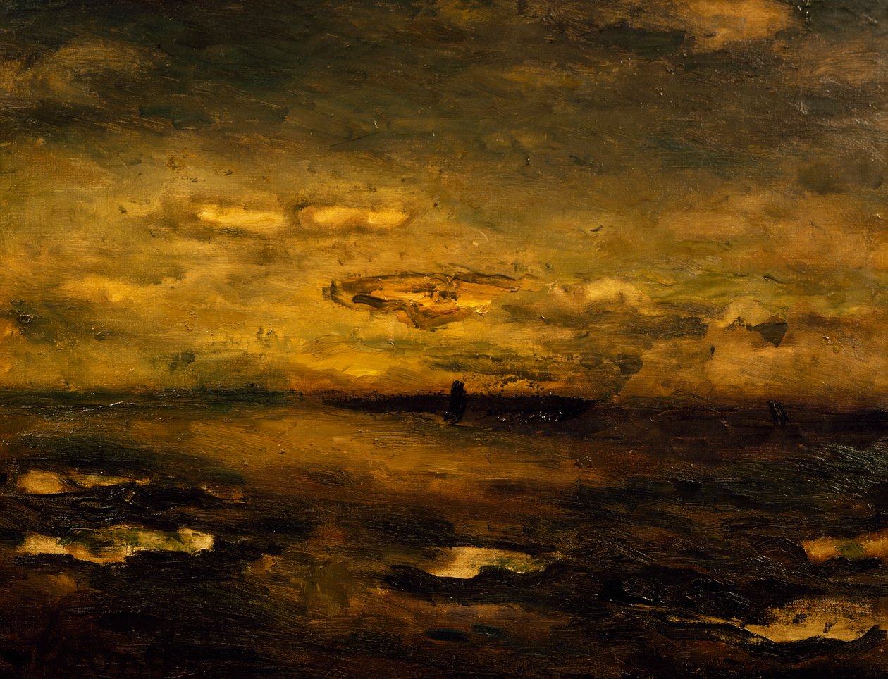 Tusmørke af Constant Permeke