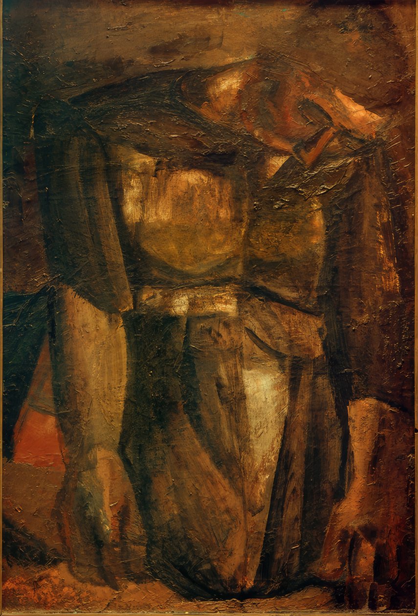 Kvinde, der luger af Constant Permeke