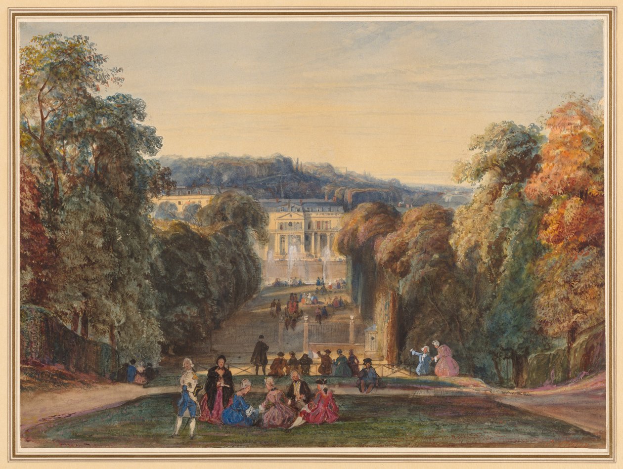 I parken Saint Cloud af Constant Troyon