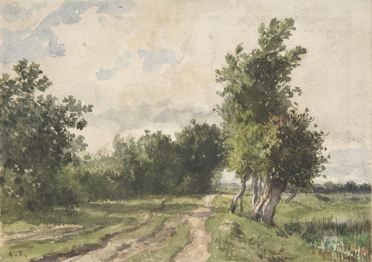 Landskab, 1825-65. af Constant Troyon