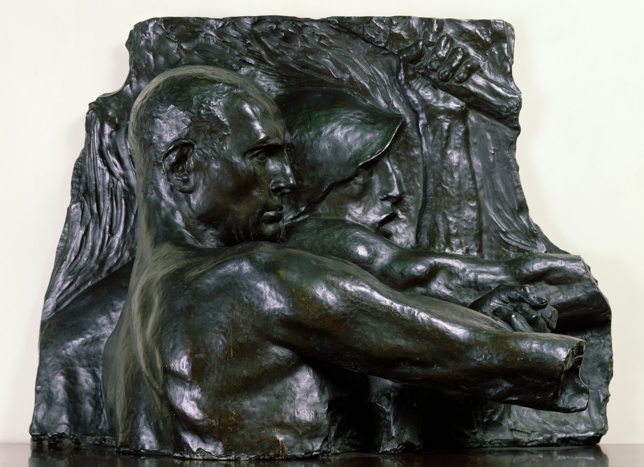 Industri, 1896 (bronze) af Constantin Emile Meunier