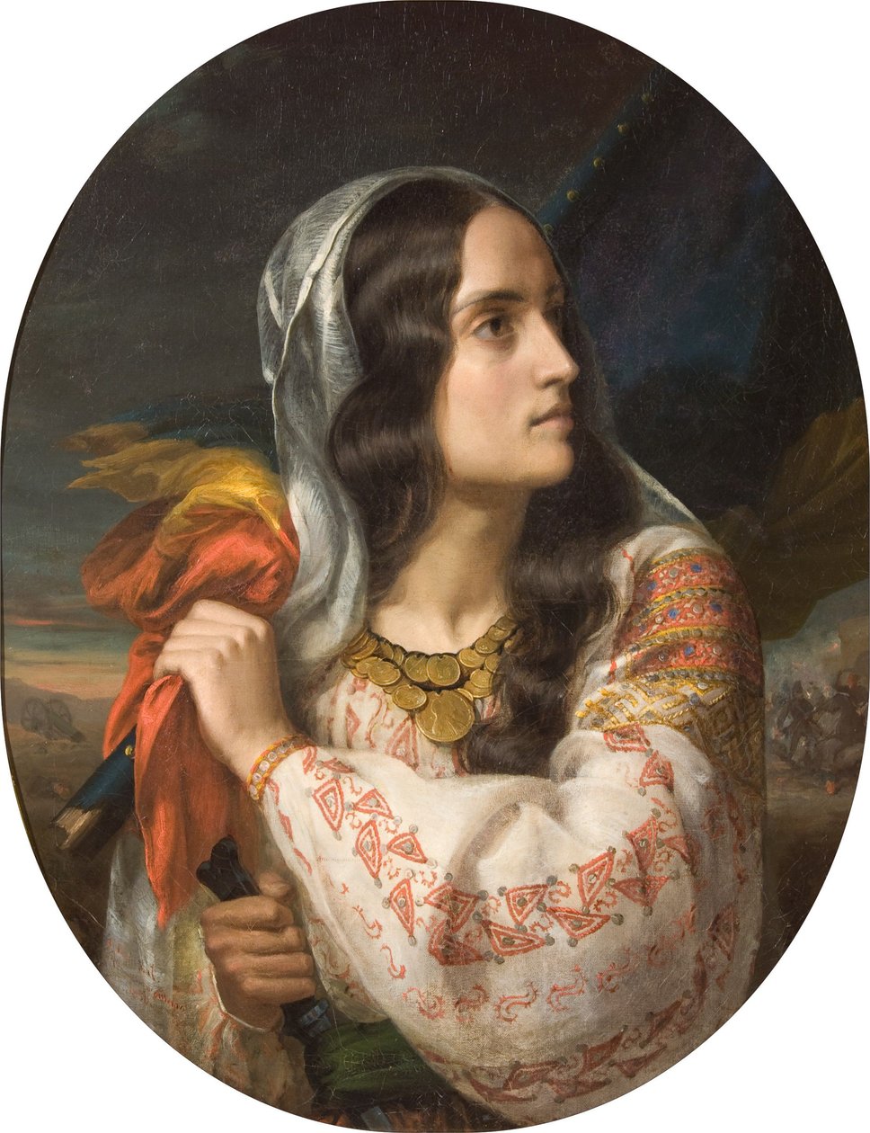 Det revolutionære Rumænien, ca. 1850. af Constantin Daniel Rosenthal