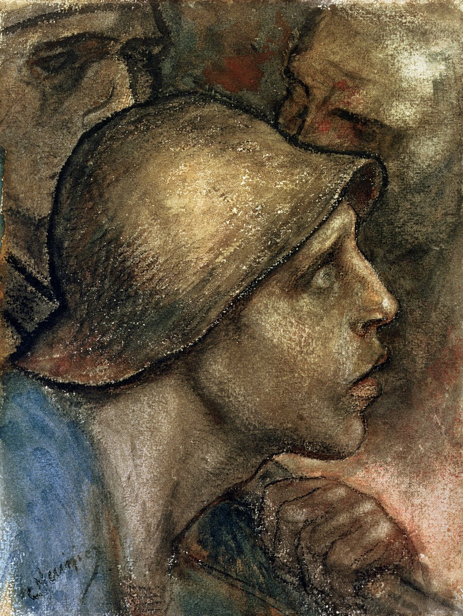 Leder af en arbejder af Constantin Emile Meunier