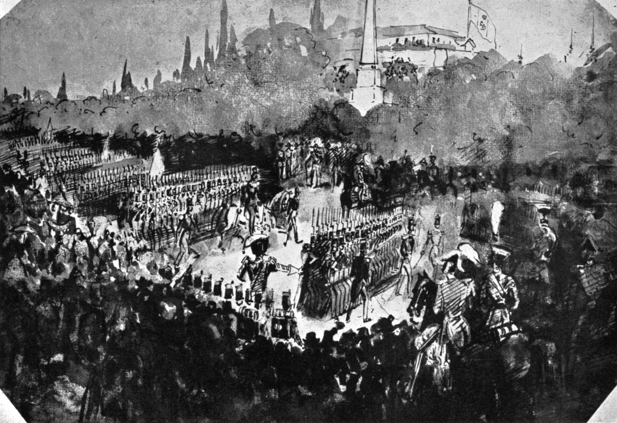 En anmeldelse i Madrid, 1930. af Constantin Guys