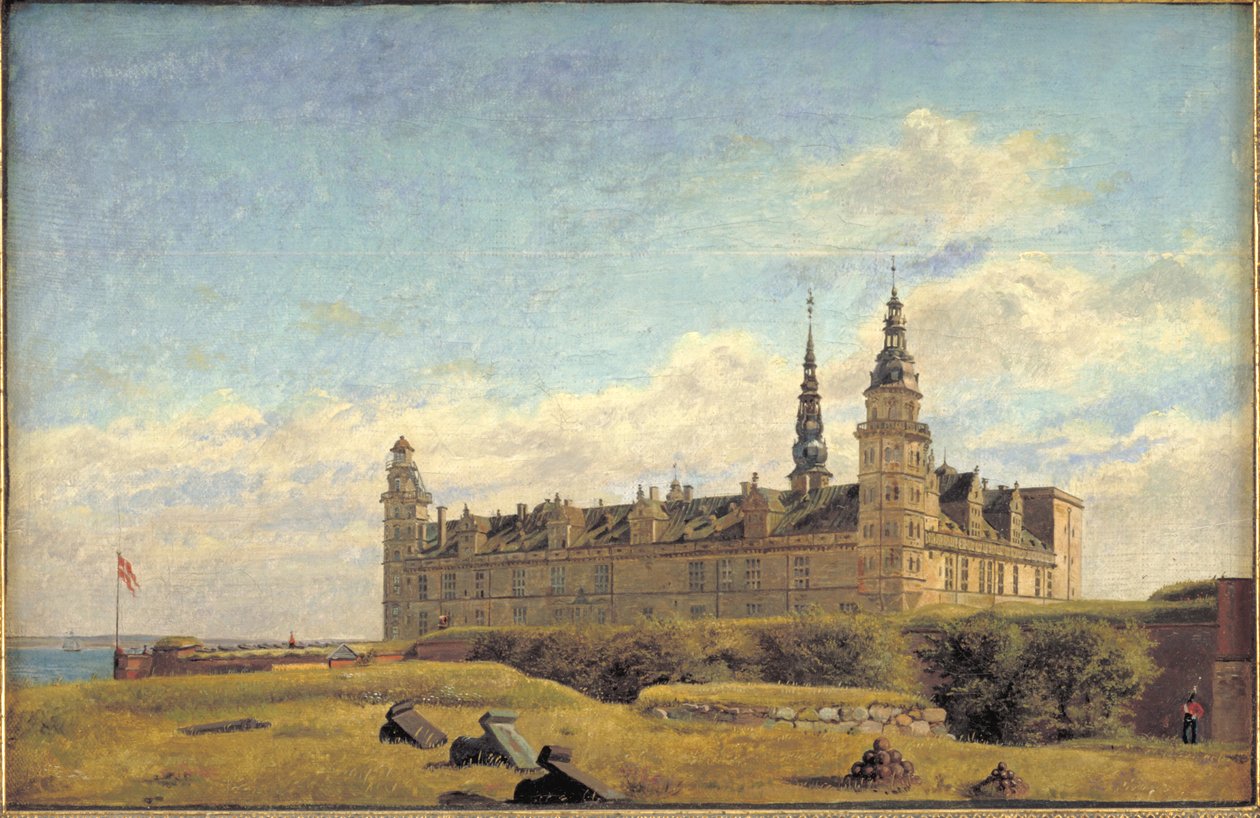Kronborg Castle af Constantin Hansen