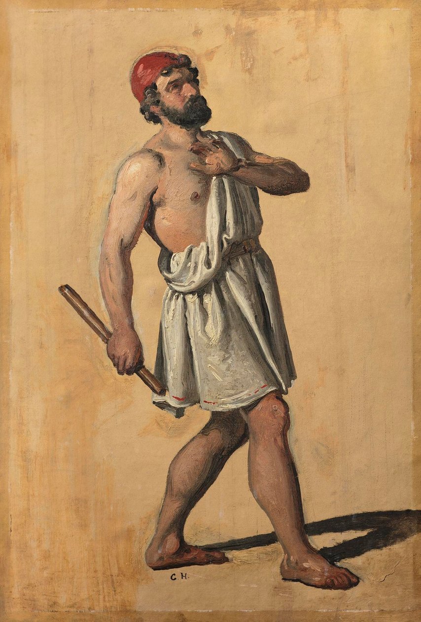 Mandlig figur, Hefaistos () af Constantin Hansen