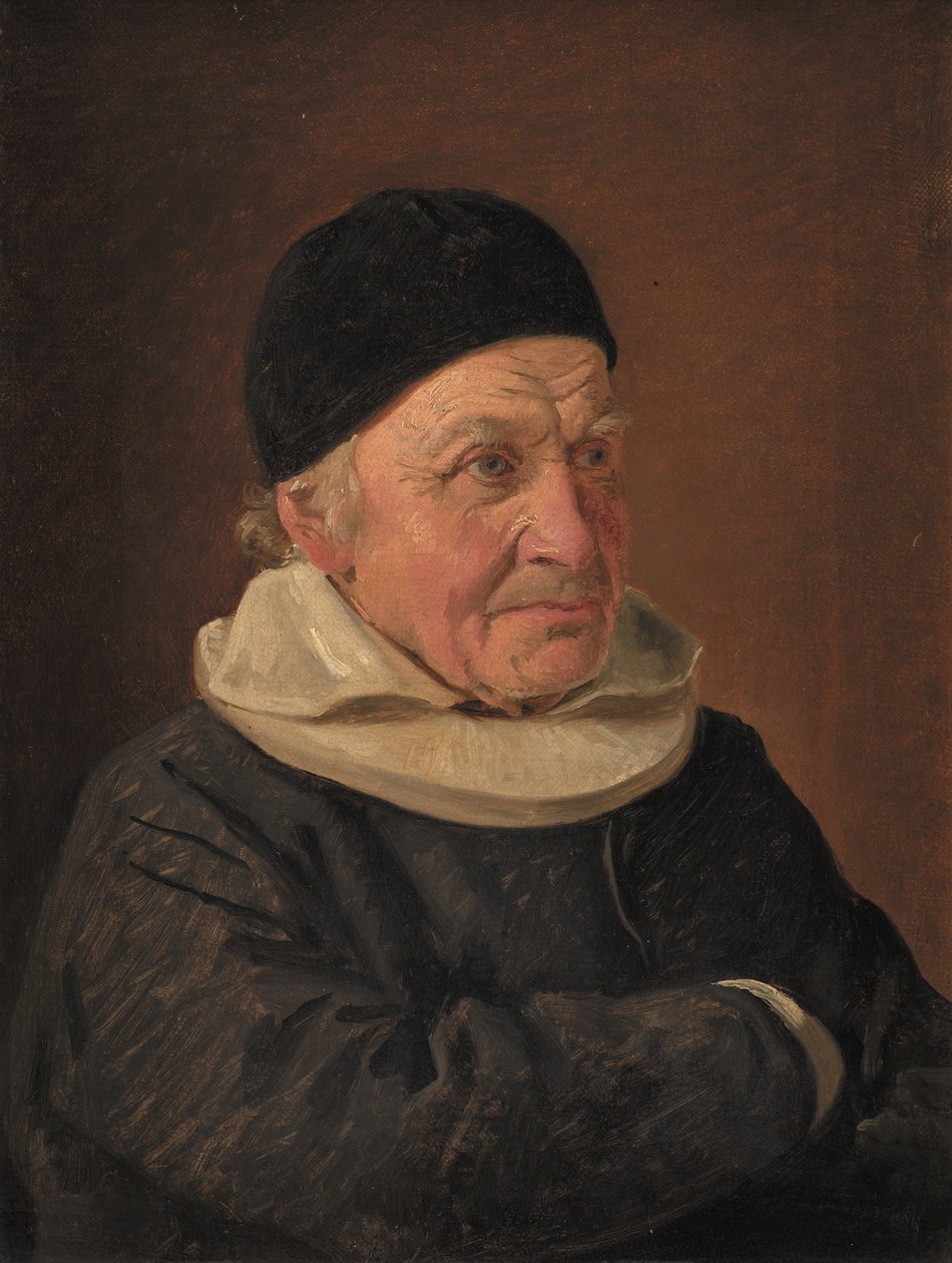Pastor Jens Bindesbøll af Constantin Hansen