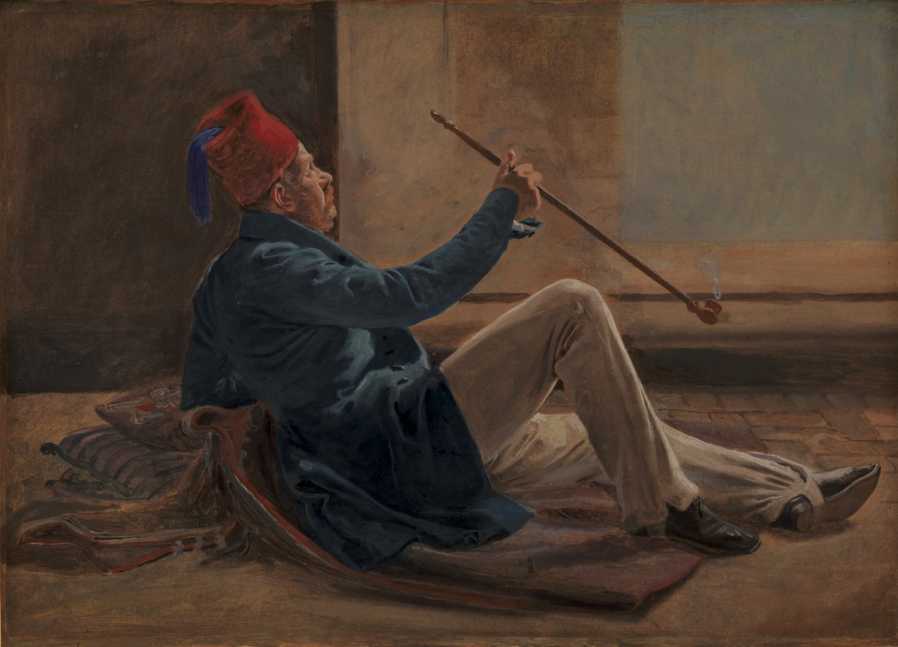 Arkitekten Gottlieb Bindesbøll af Constantin Hansen