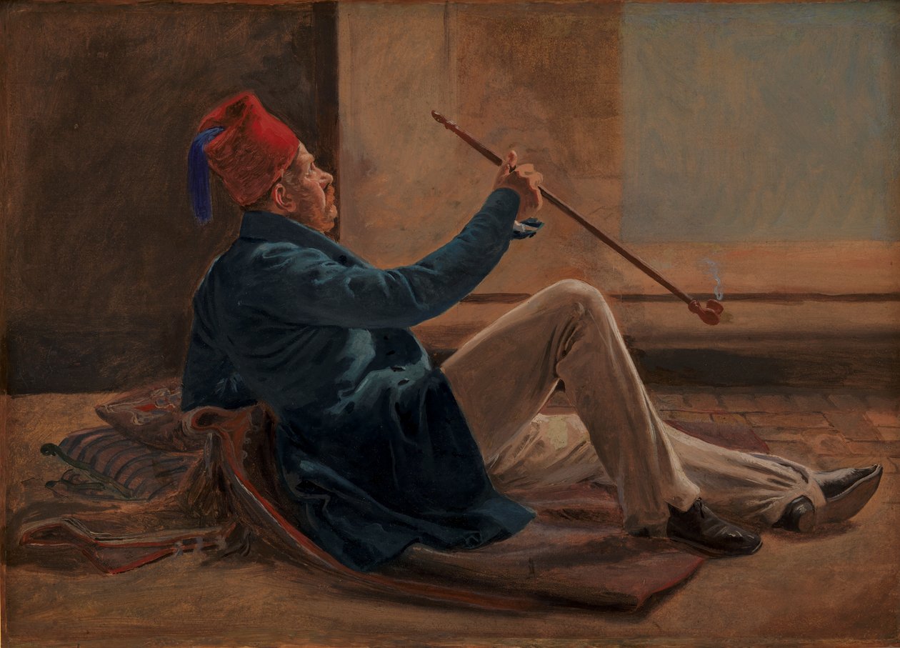 Arkitekten Gottlieb Bindesbøll af Constantin Hansen