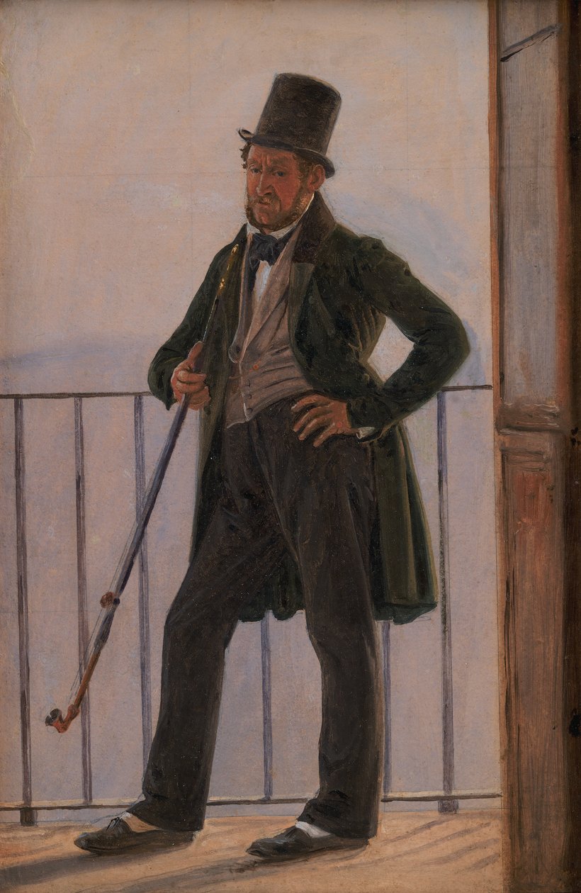 Maleren Albert Küchler af Constantin Hansen