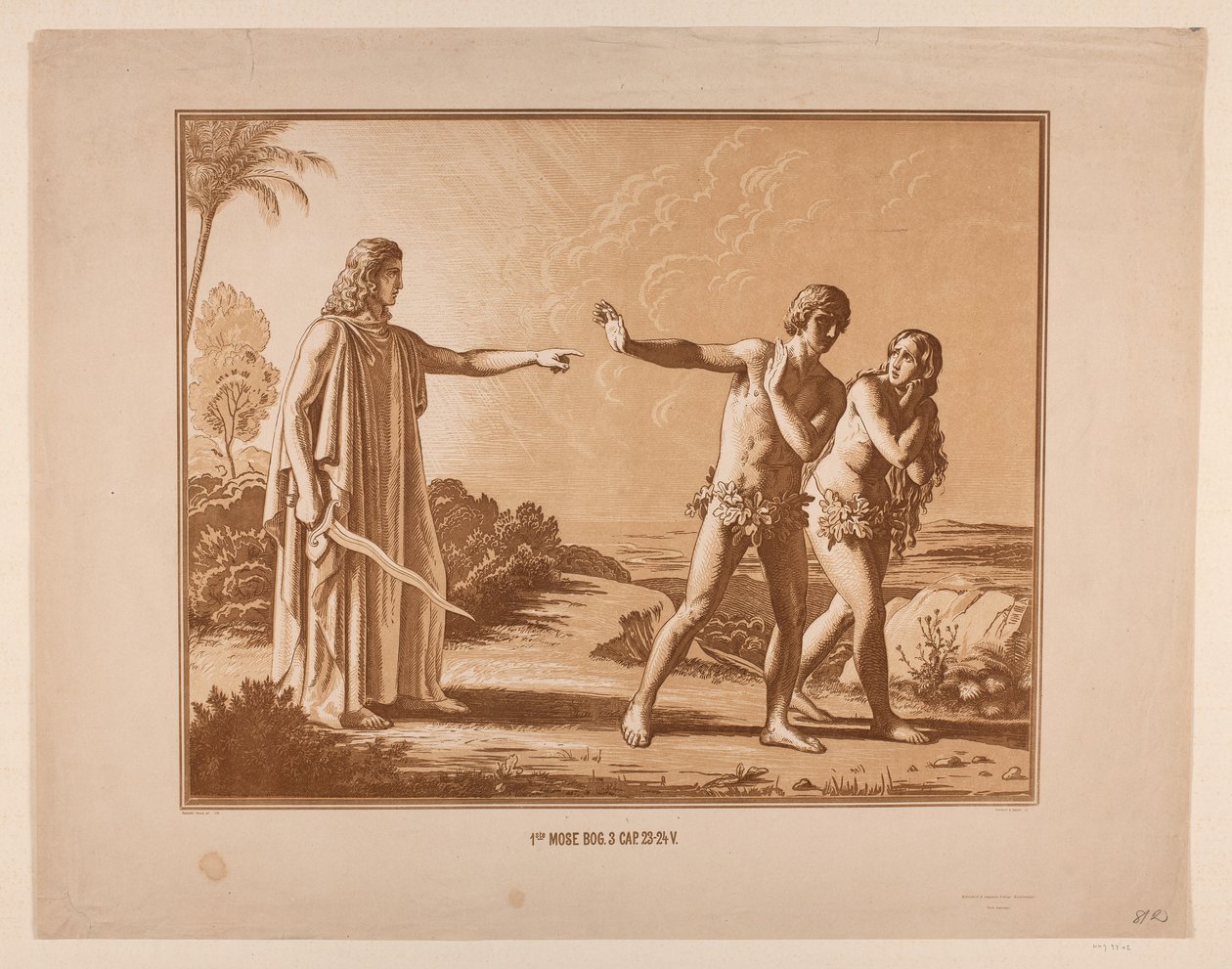 Udjagelsen af Paradis af Constantin Hansen