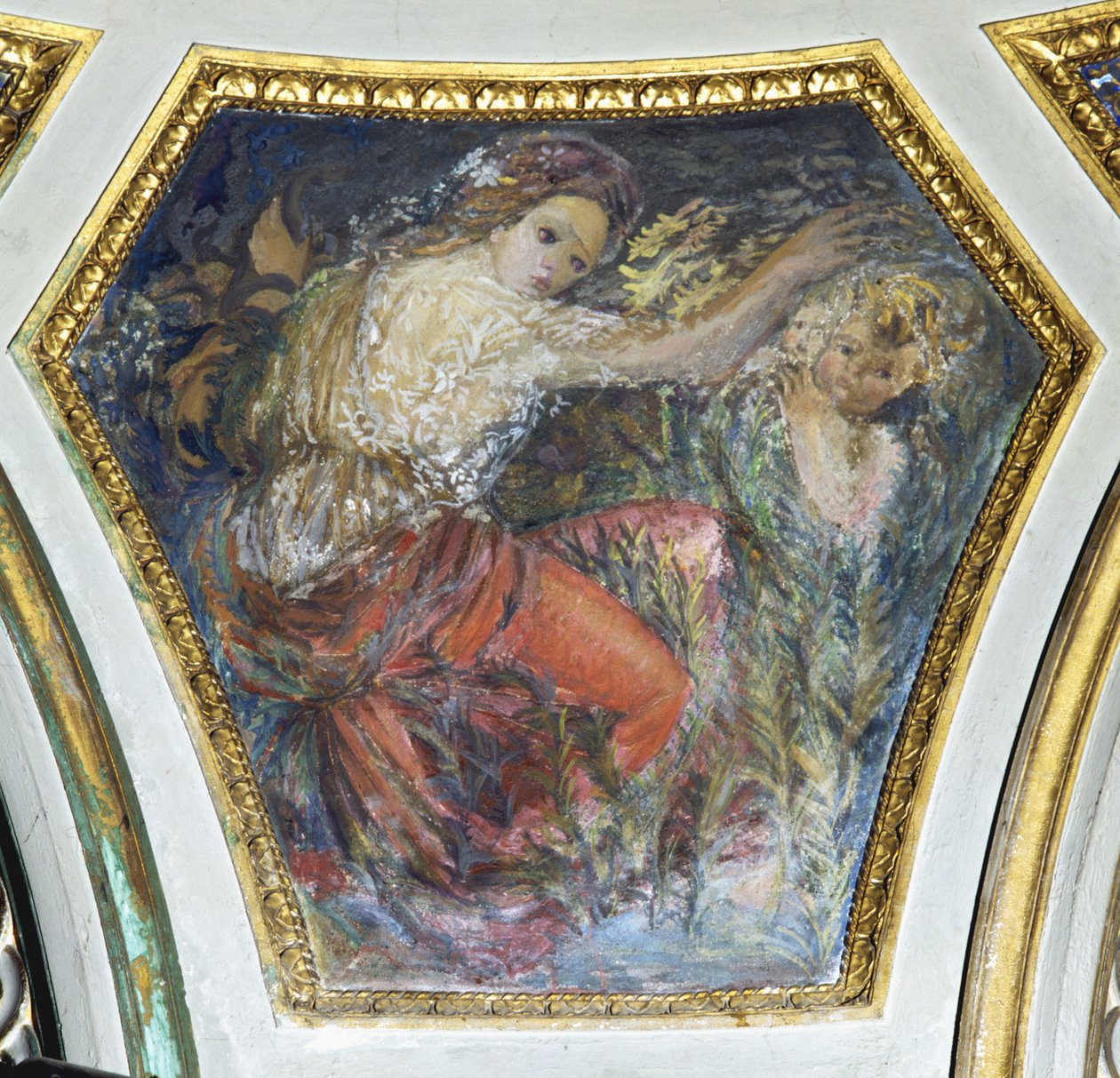 Kardinaldyder, detalje af Constantino Brumidi