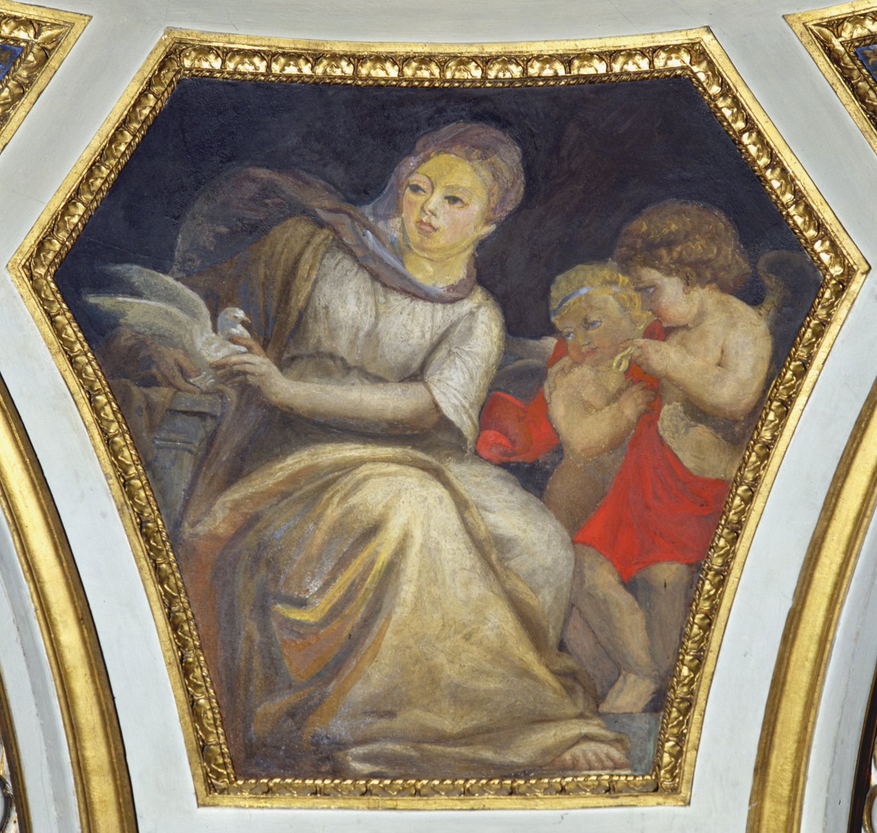 La Prudenza (de fire kardinaldyder) af Constantino Brumidi
